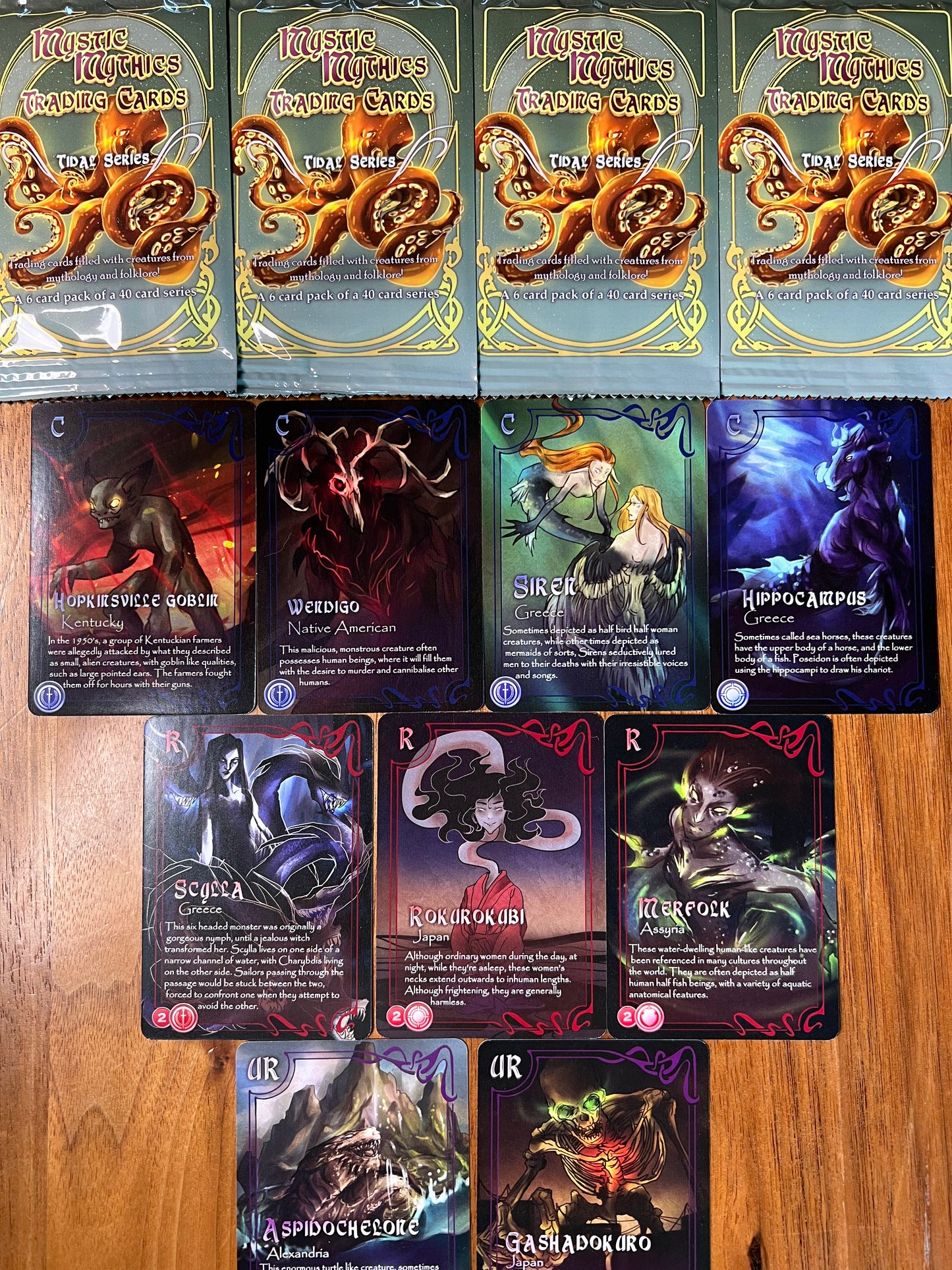 Mystic Mythics Tidal Series Booster Pack